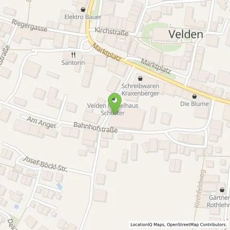 Standortübersicht der Tankstelle Mer Germany GmbH in 84149 Velden