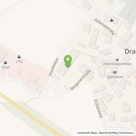 Standortübersicht der Tankstelle Mer Germany GmbH in 94256 Drachselsried