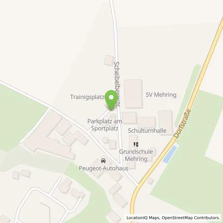 Standortübersicht der Tankstelle Mer Germany GmbH in 84561 Mehring