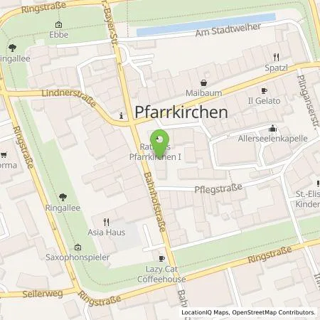 Standortübersicht der Tankstelle Mer Germany GmbH in 84347 Pfarrkirchen