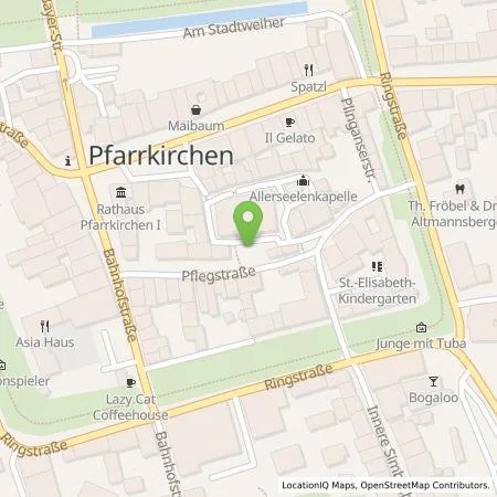 Standortübersicht der Tankstelle Mer Germany GmbH in 84347 Pfarrkirchen