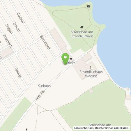 Standortübersicht der Tankstelle Mer Germany GmbH in 83329 Waging am See