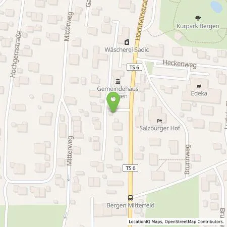 Standortübersicht der Tankstelle Mer Germany GmbH in 83346 Bergen