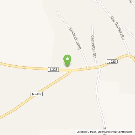 Standortübersicht der Tankstelle Mer Germany GmbH in 06542 Beyernaumburg