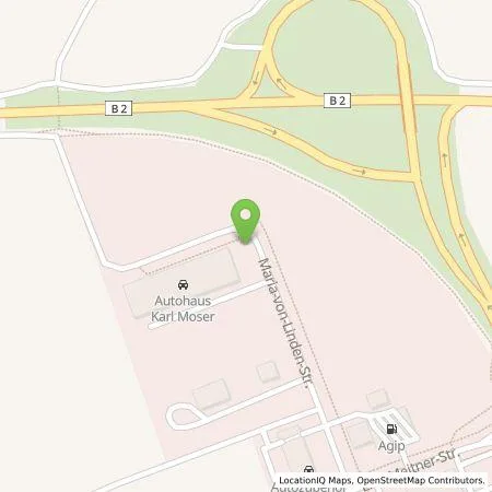 Standortübersicht der Tankstelle Mer Germany GmbH in 82110 Germering