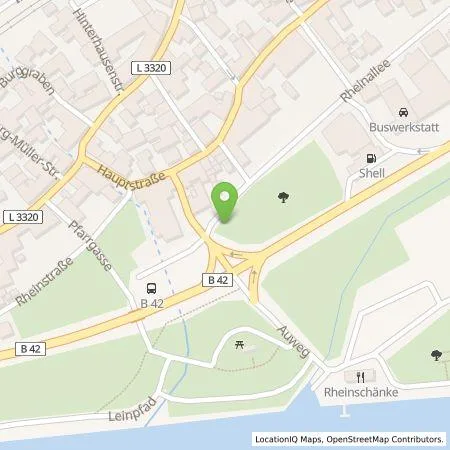 Standortübersicht der Tankstelle Mer Germany GmbH in 65347 Hattenheim