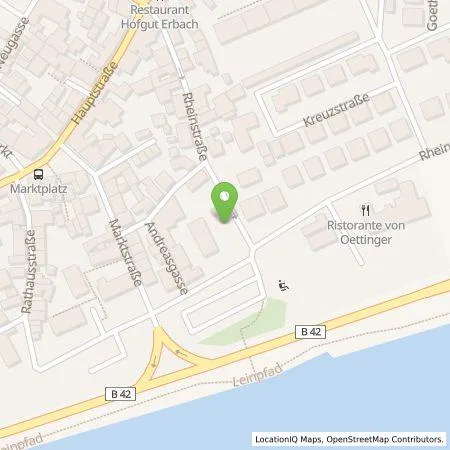 Standortübersicht der Tankstelle Mer Germany GmbH in 65347 Hattenheim