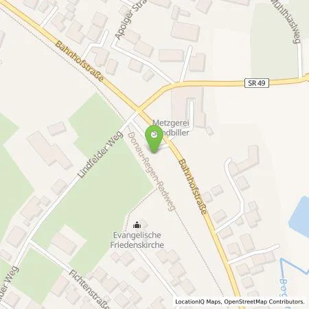 Standortübersicht der Tankstelle Mer Germany GmbH in 94336 Hunderdorf