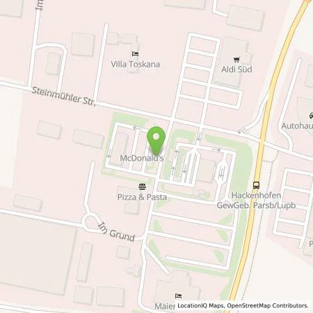 Standortübersicht der Tankstelle Mer Germany GmbH in 92331 Parsberg