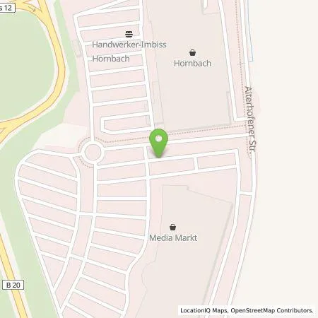 Standortübersicht der Tankstelle Mer Germany GmbH in 94315 Straubing