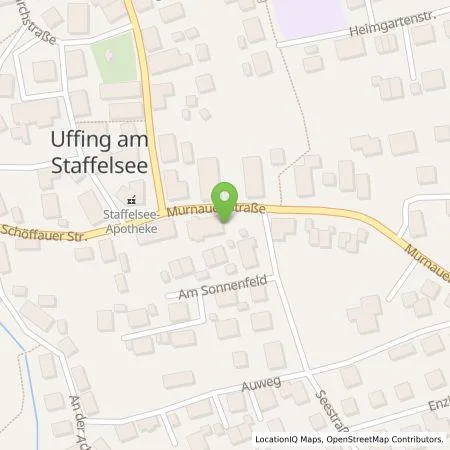 Standortübersicht der Tankstelle KLING Charging Solutions GmbH in 82449 Uffing a. Staffelsee