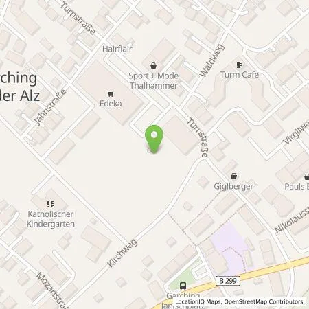 Standortübersicht der Tankstelle EM1 GmbH in 84518 Garching an der Alz