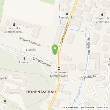 Standortübersicht der Tankstelle EM1 GmbH in 83229 Aschau im Chiemgau