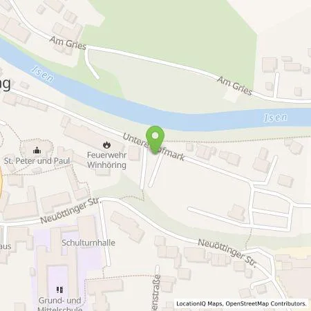 Standortübersicht der Tankstelle EM1 GmbH in 84543 Winhöring