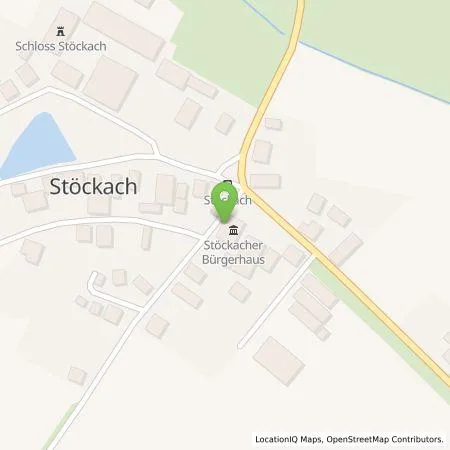 Standortübersicht der Tankstelle EM1 GmbH in 97494 Stöckach