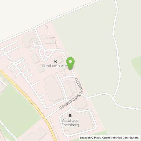 Standortübersicht der Tankstelle KLING Charging Solutions GmbH in 85560 Ebersberg