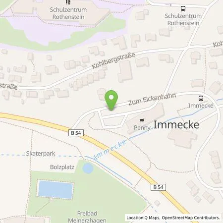 Standortübersicht der Tankstelle EnBW mobility+ AG und Co.KG in 58540 Meinerzhagen