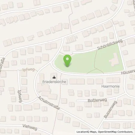 Standortübersicht der Tankstelle Stadtwerke Leinfelden-Echterdingen in 70771 Leinfelden-Echterdingen