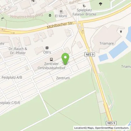 Standortübersicht der Tankstelle Tourismus und Stadtmarketing Bad Neustadt GmbH in 97616 Bad Neustadt