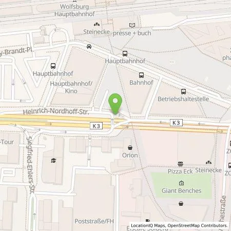 Standortübersicht der Tankstelle LSW Energie GmbH & Co. KG in 38440 Wolfsburg