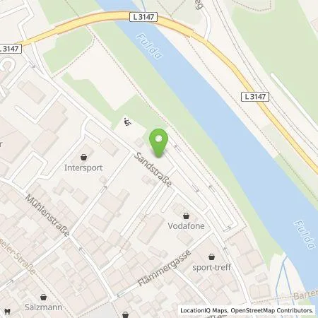 Standortübersicht der Tankstelle Städtische Werke AG in 34212 Melsungen