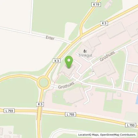 Standortübersicht der Tankstelle Kortmann GmbH & Co. KG in 48351 Everswinkel