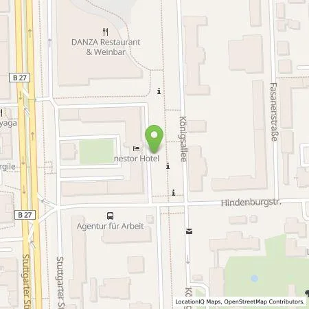 Standortübersicht der Tankstelle Claus Heinemann Elektroanlagen GmbH in 71638 Ludwigsburg