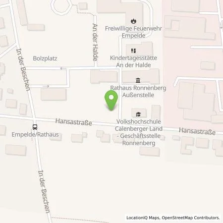 Standortübersicht der Tankstelle enercity AG in 30952 Ronnenberg