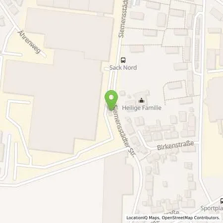 Standortübersicht der Tankstelle Robert Bosch GmbH in 90765 Fürth