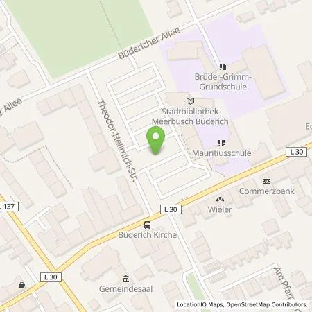 Standortübersicht der Tankstelle mwenergy GmbH in 40667 Meerbusch