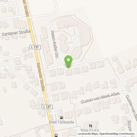 Standortübersicht der Tankstelle mwenergy GmbH in 40670 Meerbusch