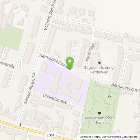 Standortübersicht der Tankstelle mwenergy GmbH in 47877 Willich