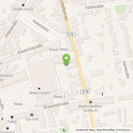 Standortübersicht der Tankstelle mwenergy GmbH in 47877 Willich