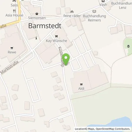 Standortübersicht der Tankstelle Stadtwerke Barmstedt Xtra GmbH in 25355 Barmstedt