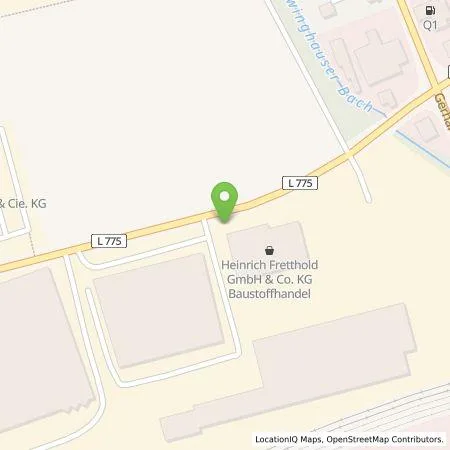 Standortübersicht der Tankstelle energielenker service GmbH in 32257 Bünde