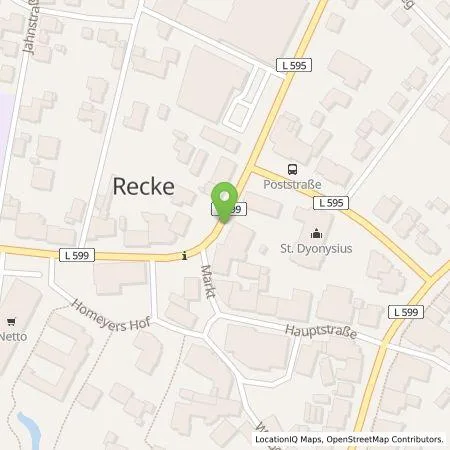 Standortübersicht der Tankstelle energielenker service GmbH in 49509 Recke