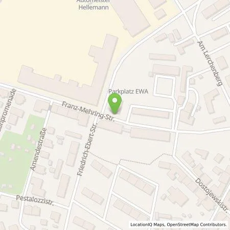 Standortübersicht der Tankstelle Stadtwerke Altenburg GmbH in 04600 Altenburg