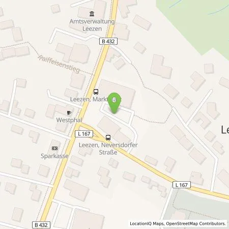 Standortübersicht der Tankstelle Vereinigte Stadtwerke GmbH in 23816 Leezen