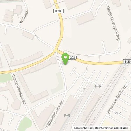 Standortübersicht der Tankstelle Vereinigte Stadtwerke GmbH in 23843 Bad Oldesloe