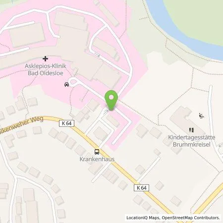 Standortübersicht der Tankstelle Vereinigte Stadtwerke GmbH in 23843 Bad Oldesloe