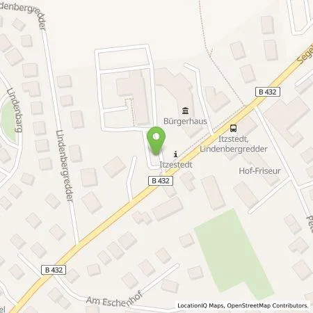 Standortübersicht der Tankstelle Vereinigte Stadtwerke GmbH in 23845 Itzstedt