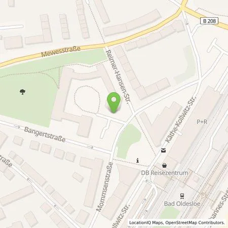 Standortübersicht der Tankstelle Vereinigte Stadtwerke GmbH in 23843 Bad Oldesloe