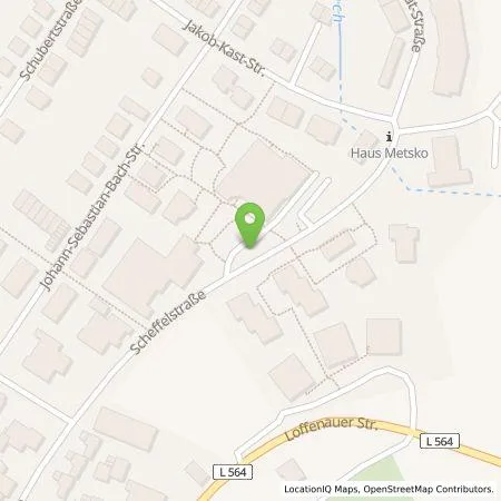 Standortübersicht der Tankstelle Stadtwerke Rastatt Service GmbH in 76593 Gernsbach