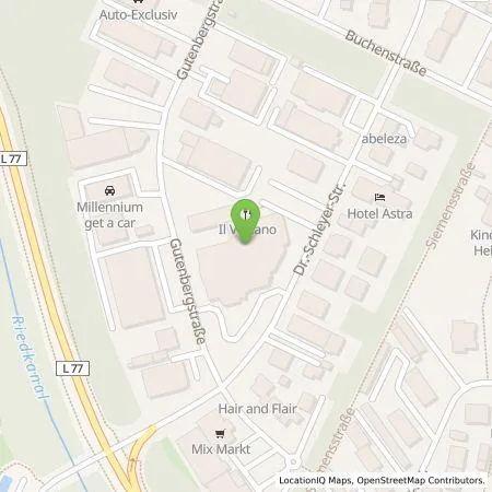 Standortübersicht der Tankstelle Stadtwerke Rastatt Service GmbH in 76437 Rastatt