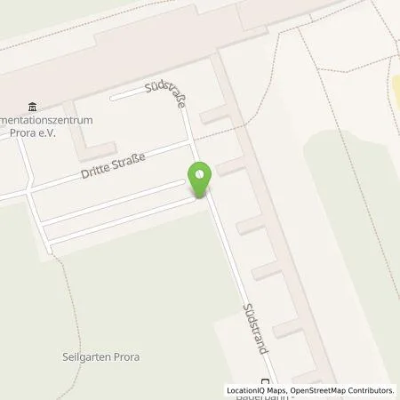 Standortübersicht der Tankstelle iSATT-GmbH in 18609 Binz Prora