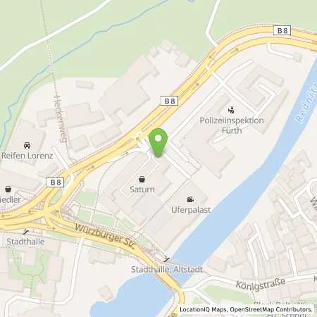 Standortübersicht der Tankstelle infra fürth gmbh in 90766 Fürth