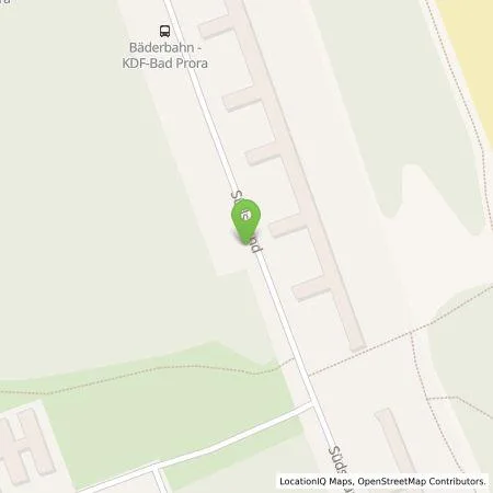 Standortübersicht der Tankstelle iSATT-GmbH in 18609 Binz Prora