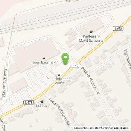 Standortübersicht der Tankstelle Schwerter Strom Management-GmbH in 58239 Schwerte