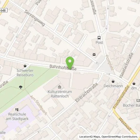 Standortübersicht der Tankstelle Schwerter Strom Management-GmbH in 58239 Schwerte