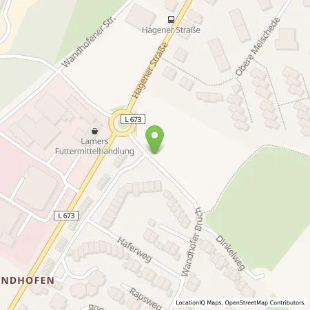 Standortübersicht der Tankstelle Schwerter Strom Management-GmbH in 58239 Schwerte